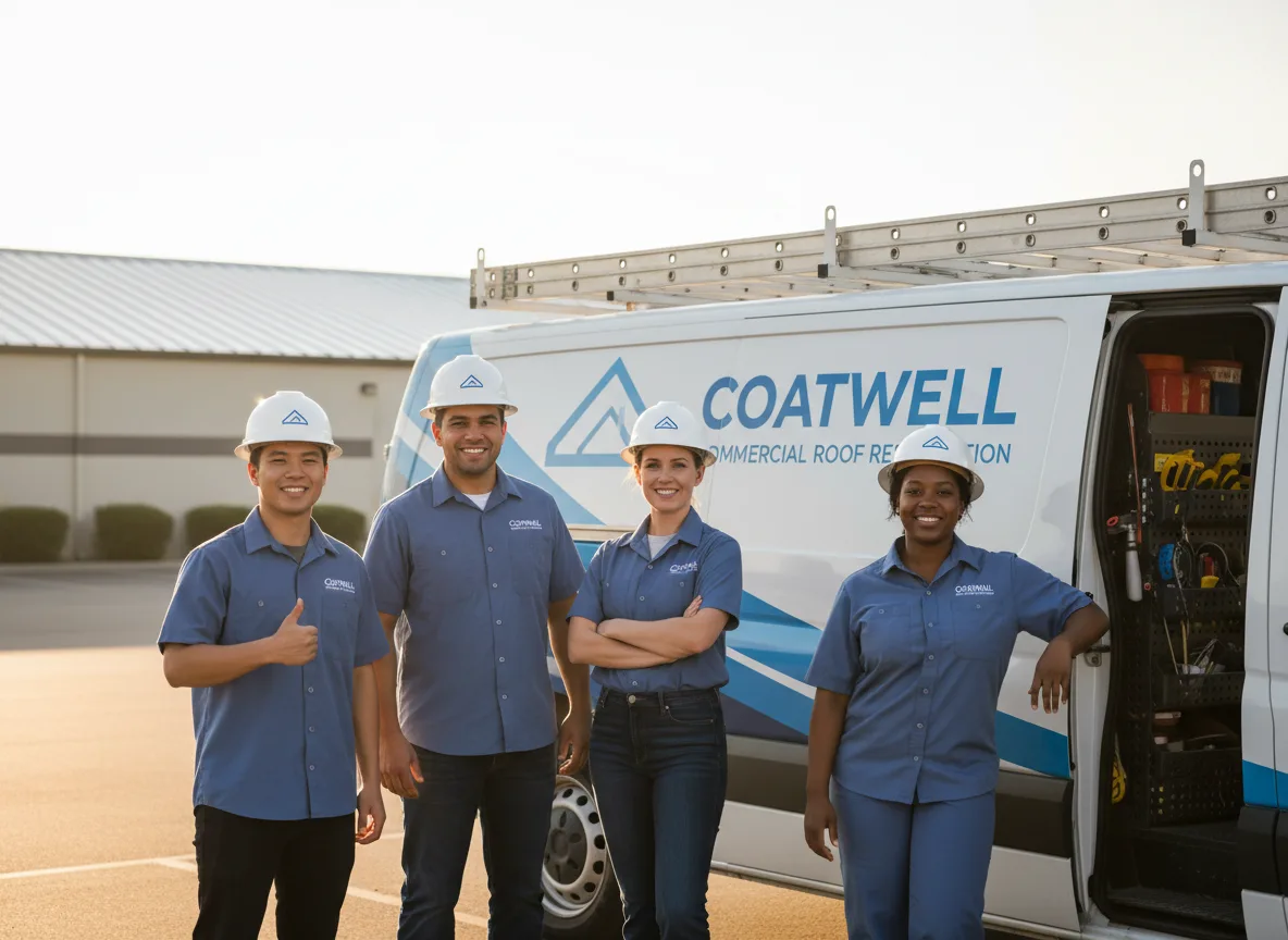 Commercial roof coating company in Hope, ME